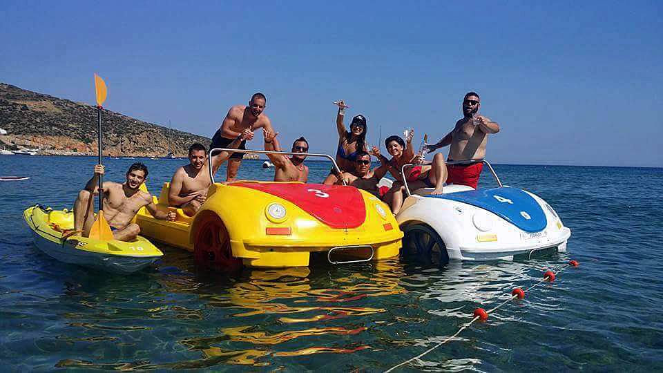 ενοικιασεις θαλασσίων ποδηλάτων